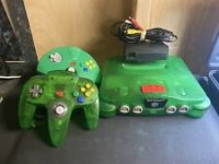 Funtastic Jungle Green Nintendo 64 System Nintendo 64 US box art